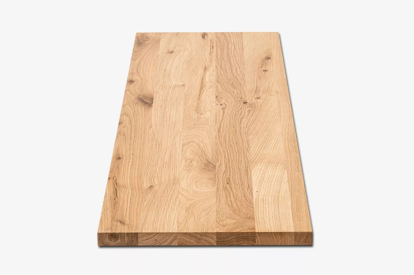 Plaukts, trepju pakāpiens, pretpakāpiens, palodze, Ozols Rustic, pilnas lameles, 16mm, eļļots ar cietā vaska eļļu tonī Dabīgi balts