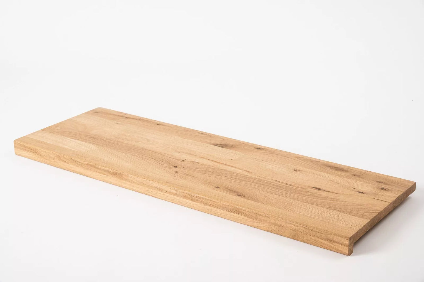 Trepju pakāpiens, palodze, Ozols Rustic, pilnas lameles, 16mm, eļļots ar cietā vaska eļļu tonī Dabīgi balts