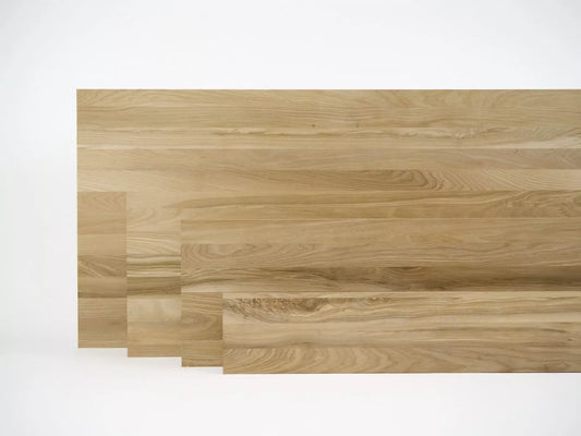 Līmēta masīvkoks plātne DIY Osis Brownheart A/B, pilnas lameles nejaušu platumā, 26 mm