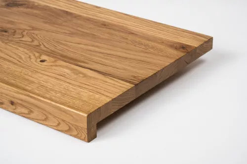 Trepju pakāpiens, palodze, Ozols Rustic, pilnas lameles, 16mm, eļļots Bronzas tonī