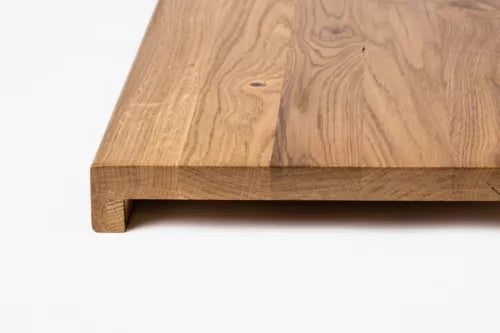 Trepju pakāpiens, palodze, Ozols Rustic, pilnas lameles, 16mm, eļļots Bronzas tonī
