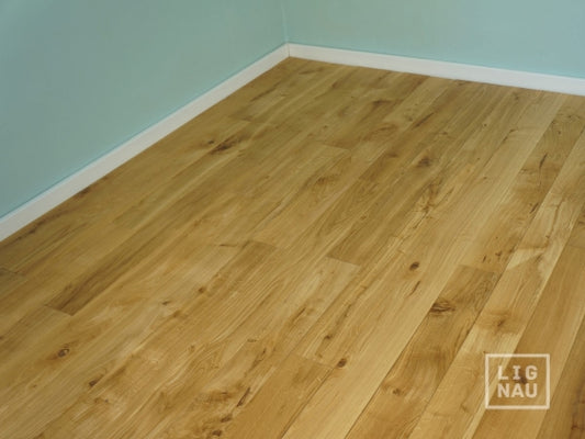 Masīvie grīdas dēļi Ozols Rustic Parkets 20mm Dabīgi eļļots