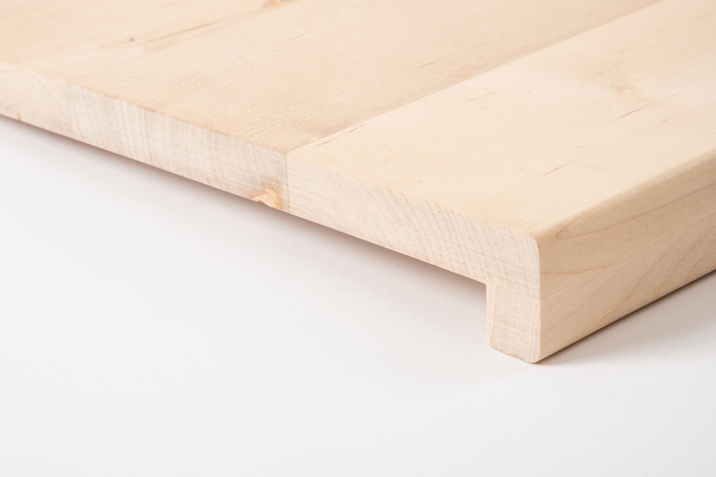 Trepju pakāpiens, palodze, Bērzs Rustic, pilnas lameles, 20 mm, bez virsmas apstrādes
