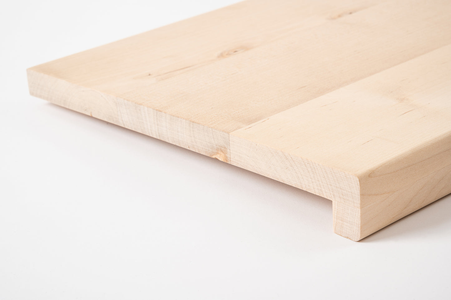 Trepju pakāpiens, palodze, Bērzs Rustic, pilnas lameles, 20 mm, bez virsmas apstrādes