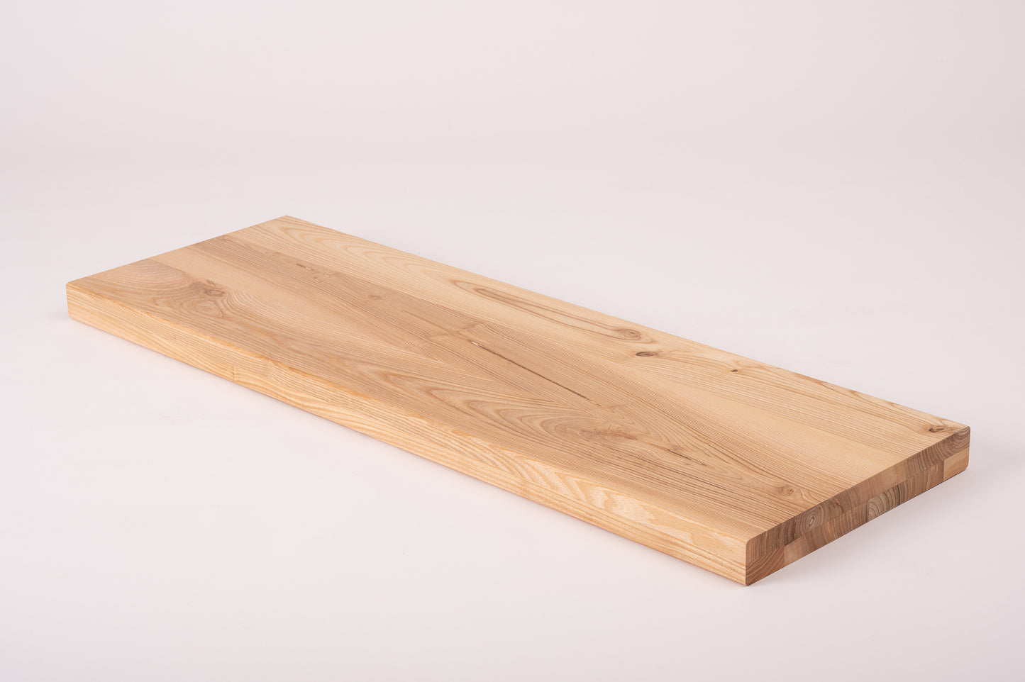 Plaukts, trepju pakāpiens, pretpakāpieni, palodze Osis Rustic, pilnas lameles,  40 mm, 2 slāņu, eļļots ar bezkrāsas cietā vaska eļļu
