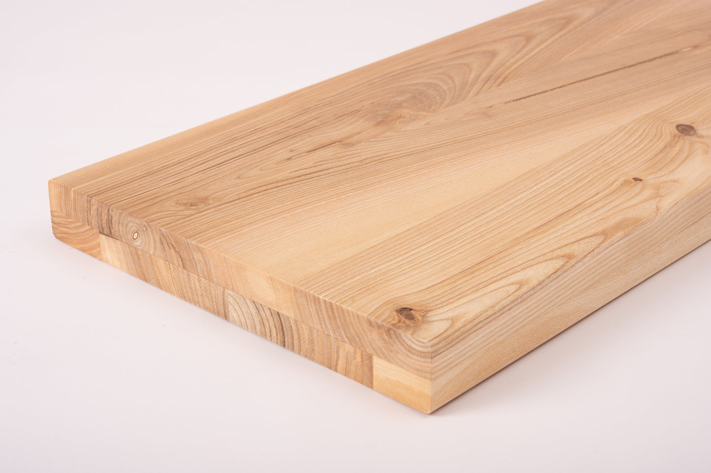 Plaukts, trepju pakāpiens, pretpakāpieni, palodze Osis Rustic, pilnas lameles,  40 mm, 2 slāņu, eļļots ar bezkrāsas cietā vaska eļļu