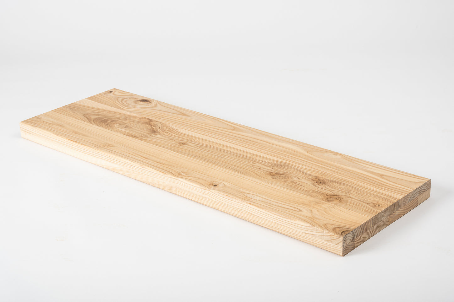 Plaukts, trepju pakāpiens, pretpakāpieni, palodze Osis Rustic, pilnas lameles,  40 mm, 2 slāņu, eļļots ar cietā vaska eļļu tonī Dabīgi balts
