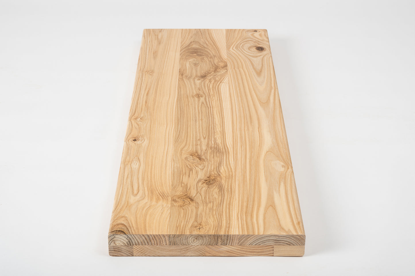 Plaukts, trepju pakāpiens, pretpakāpieni, palodze Osis Rustic, pilnas lameles,  40 mm, 2 slāņu, eļļots ar cietā vaska eļļu tonī Dabīgi balts