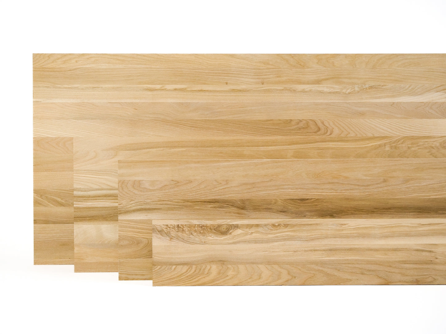 Līmēta masīvkoks plātne DIY Osis Brownheart A/B, pilnas lameles nejaušu platumā, 19 mm