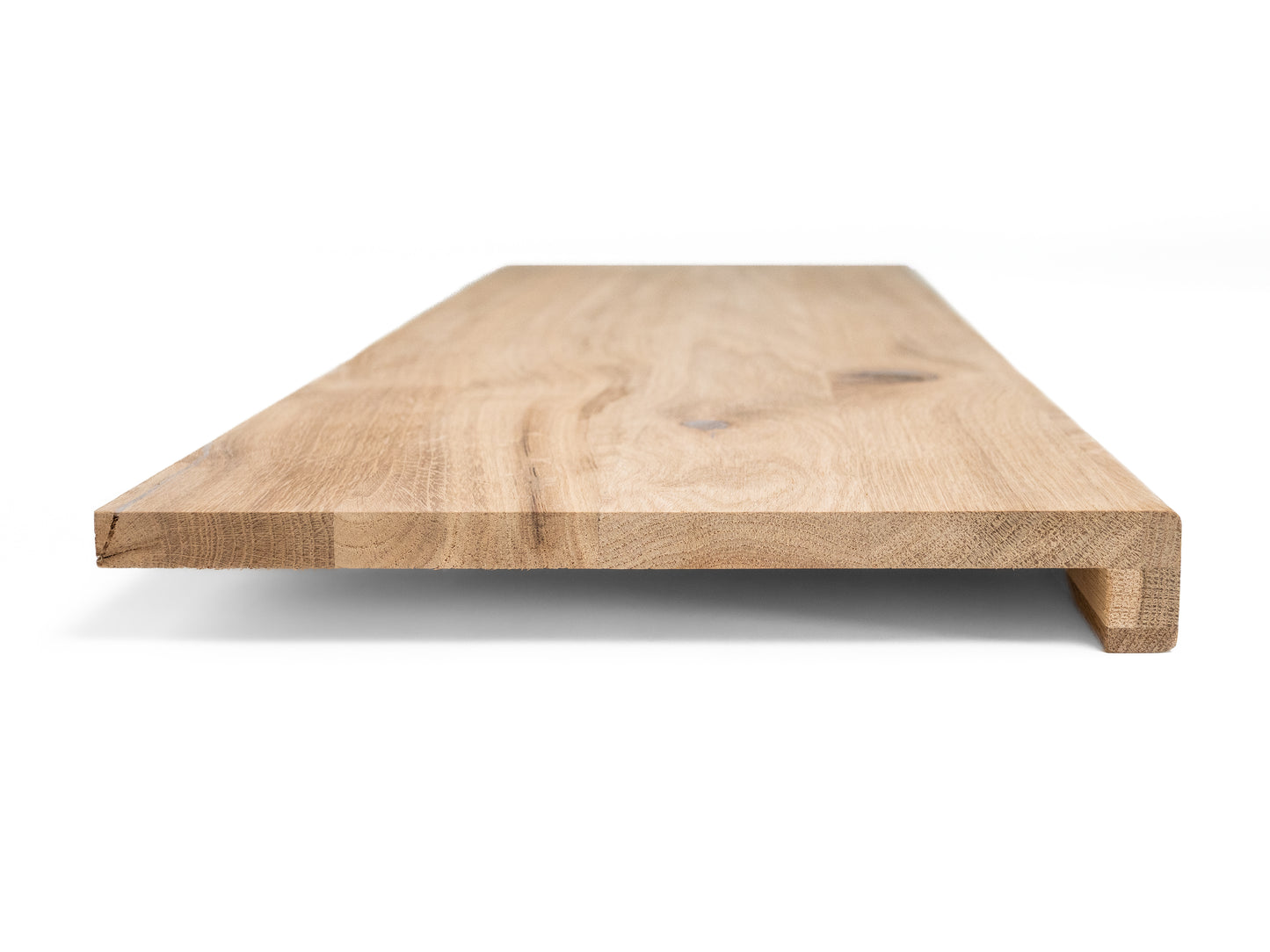 Trepju pakāpiens, palodze, Ozols Rustic, pilnas lameles, 16mm, eļļots ar cietā vaska eļļu tonī Dabīgi balts