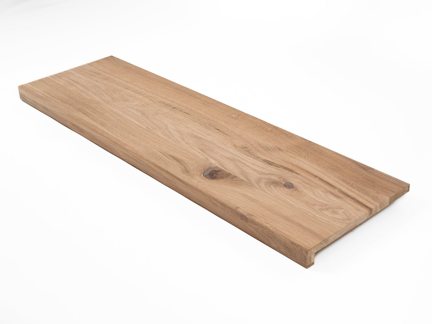 Trepju pakāpiens, palodze, Ozols Rustic, pilnas lameles, 16mm, bez virsmas apstrādes