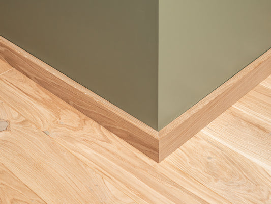 Grīdlīste Ozols A/B 18x70mm neapstrādāta 0,8-1,8m ar rādiusu 5mm