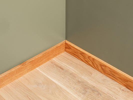 Grīdlīste Ozols A/B 18x70mm Dabīgi eļļots 0,8-1,8m ar rādiusu 5mm