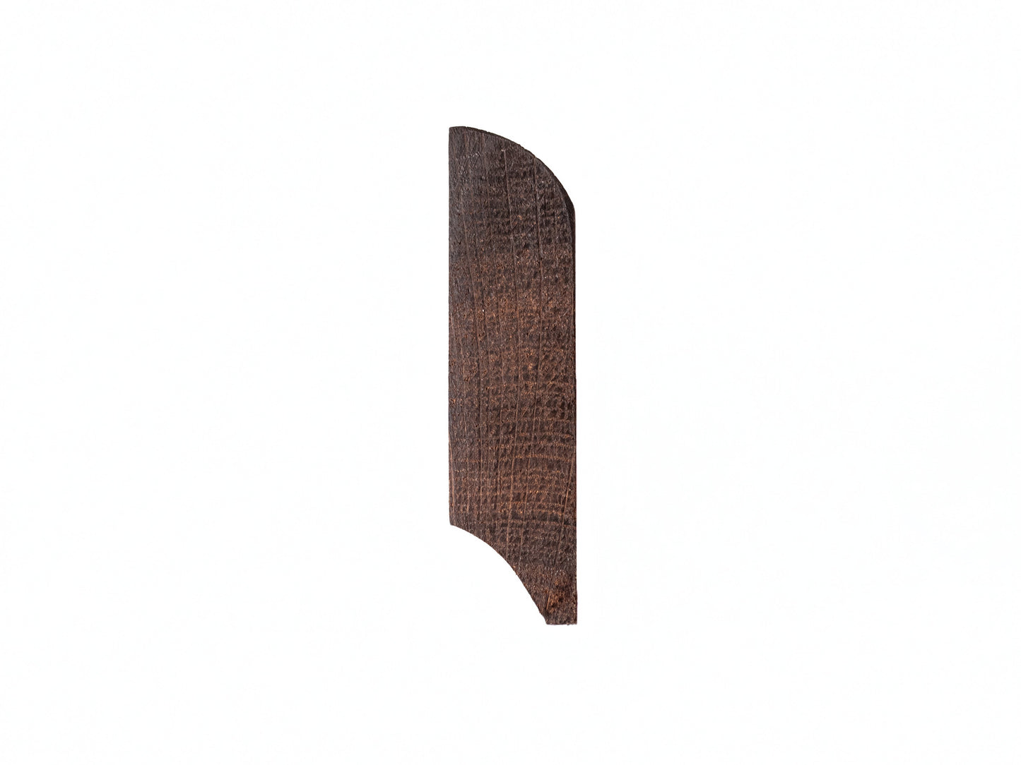 Solid Skirting Board Smoked Oak Rustic 20x70mm matte lacquered 1,5-2,5m with radius 20mm