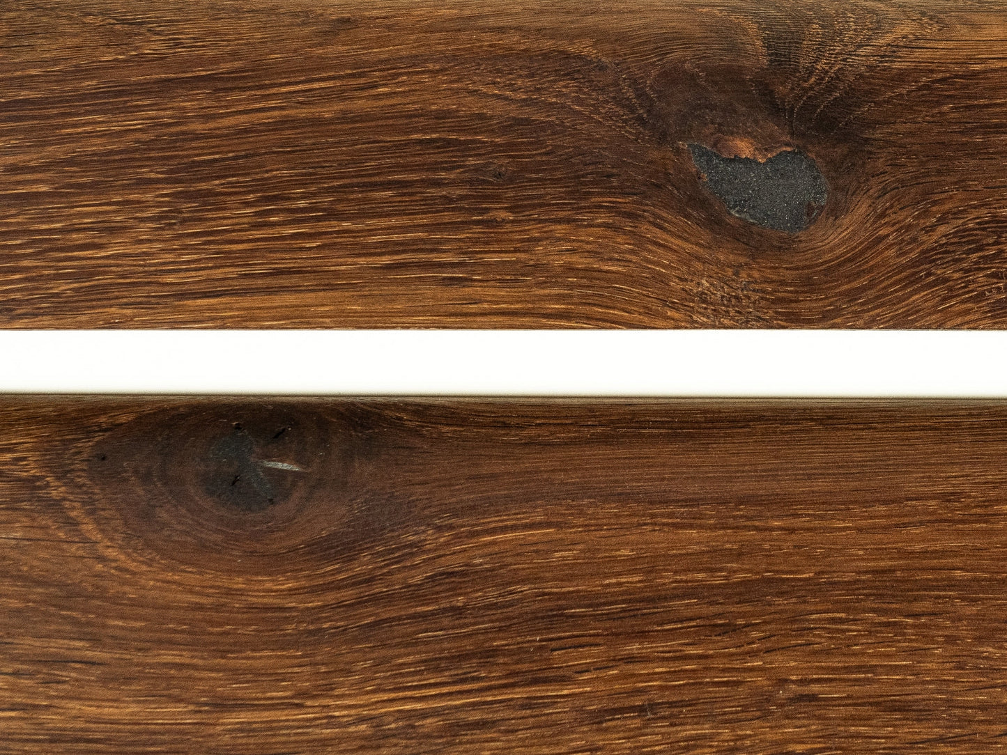 Solid Skirting Board Smoked Oak Rustic 20x70mm matte lacquered 1,5-2,5m with radius 20mm