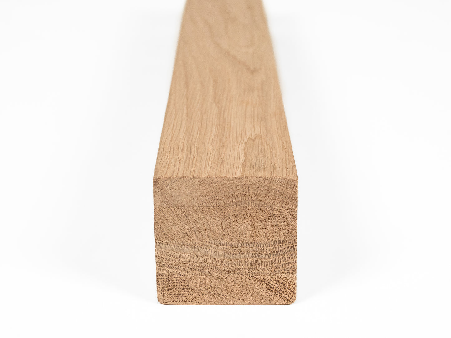Līmētās ozola koka brusas A/B 70x70 mm bez virsmas apstrādes
