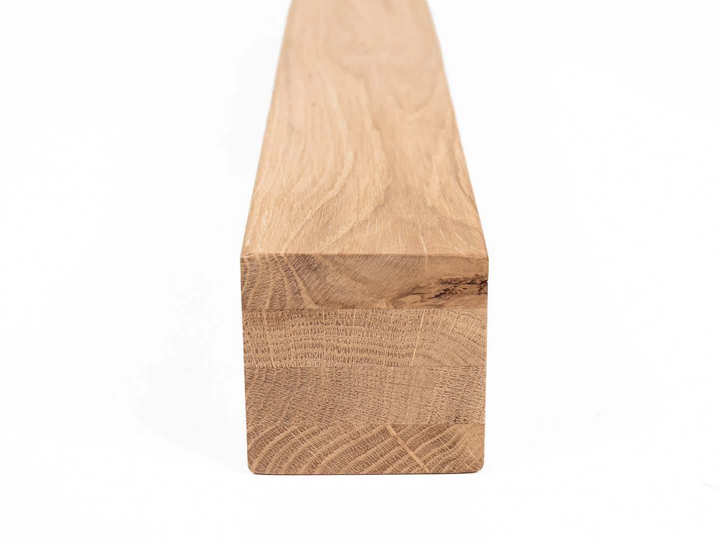 Līmētās ozola koka brusas Rustic 70x70 mm bez virsmas apstrādes