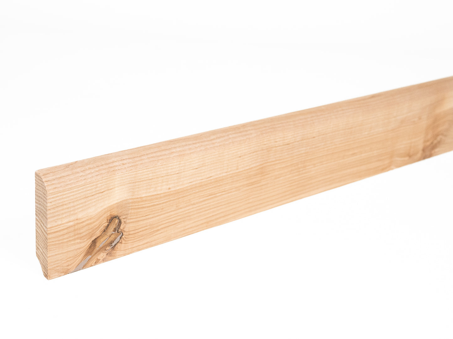 Grīdlīste Osis Rustic 24x100mm bez virsmas apstrādes 2000 mm ar rādiusu 20mm špaktelēta