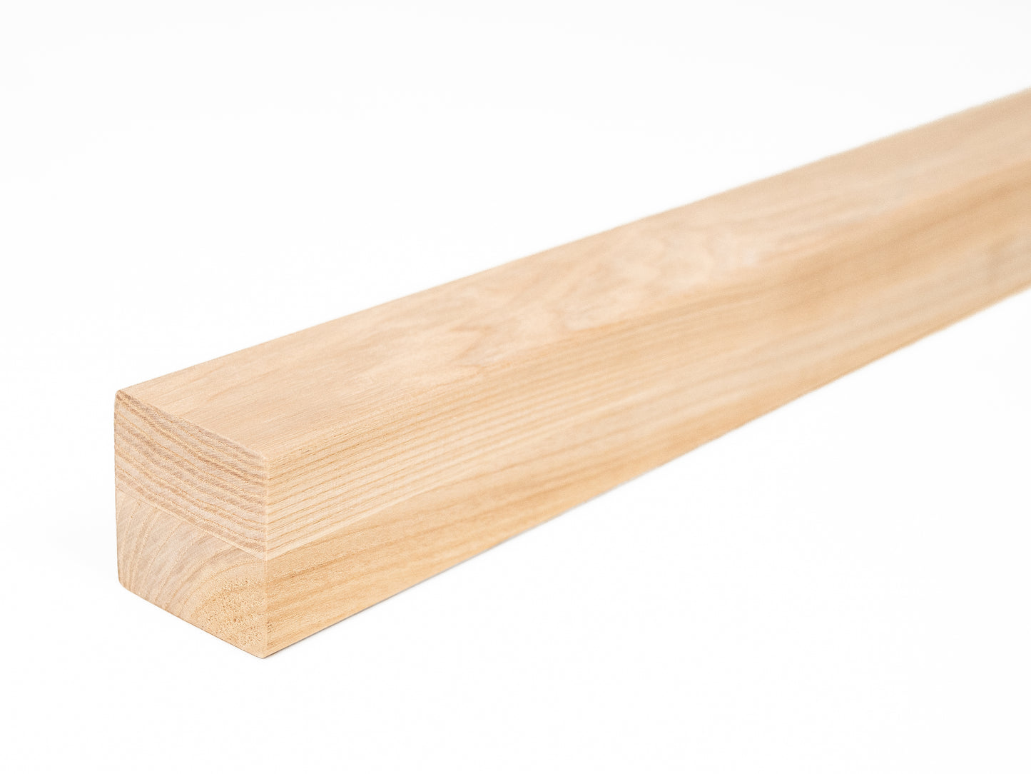 Līmētās oša koka brusas A/B 50x50 mm bez virsmas apstrādes