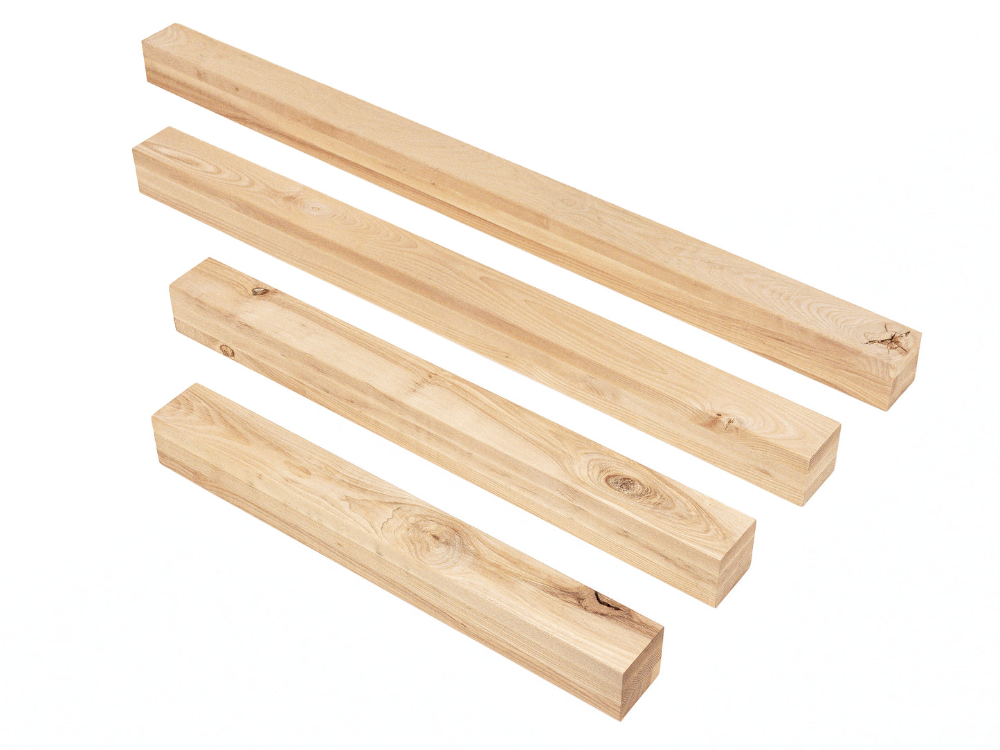 Līmētās oša koka brusas Rustic 70x70 mm eļļots ar cietā vaska eļļu tonī Dabīgi balts