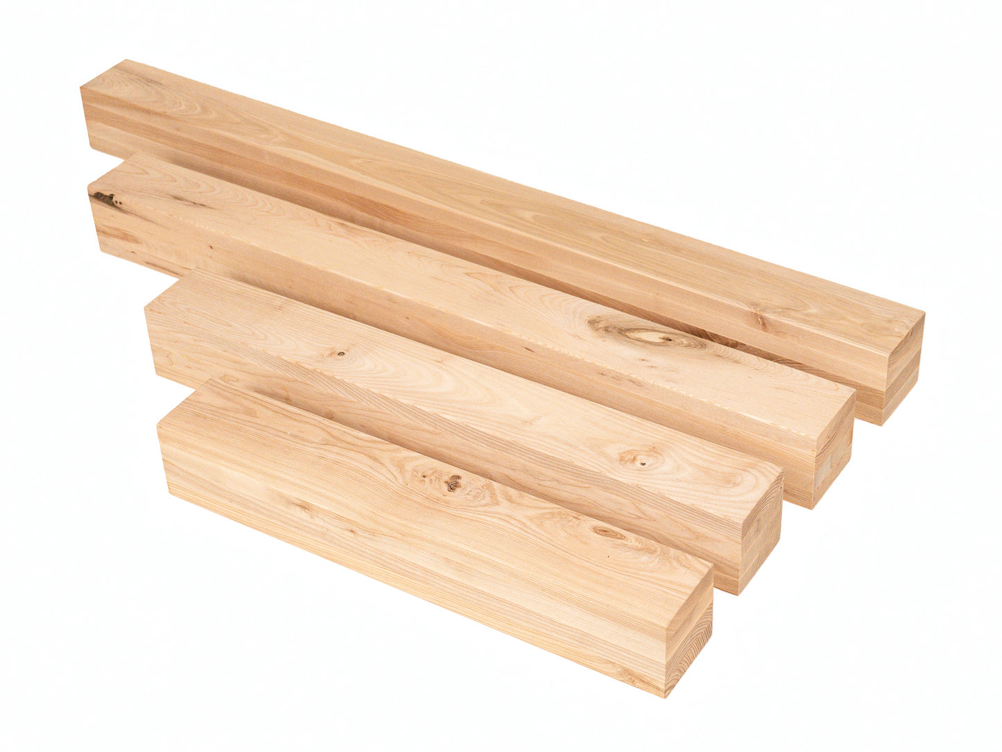 Līmētās oša koka brusas Rustic 100x100 mm eļļots ar cietā vaska eļļu tonī Dabīgi balts