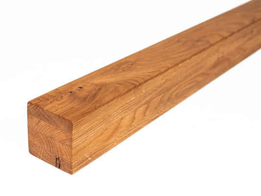 Līmētās ozola koka brusas Rustic 70x70 mm dabīgi eļļots