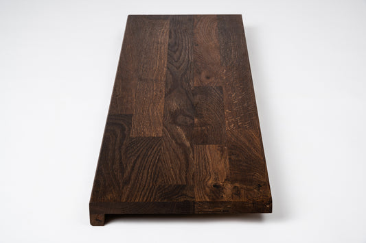 Trepju pakāpiens, palodze, Kūpināts Ozols, Rustic, audzētas lameles, 20 mm, Dabīgi eļļots