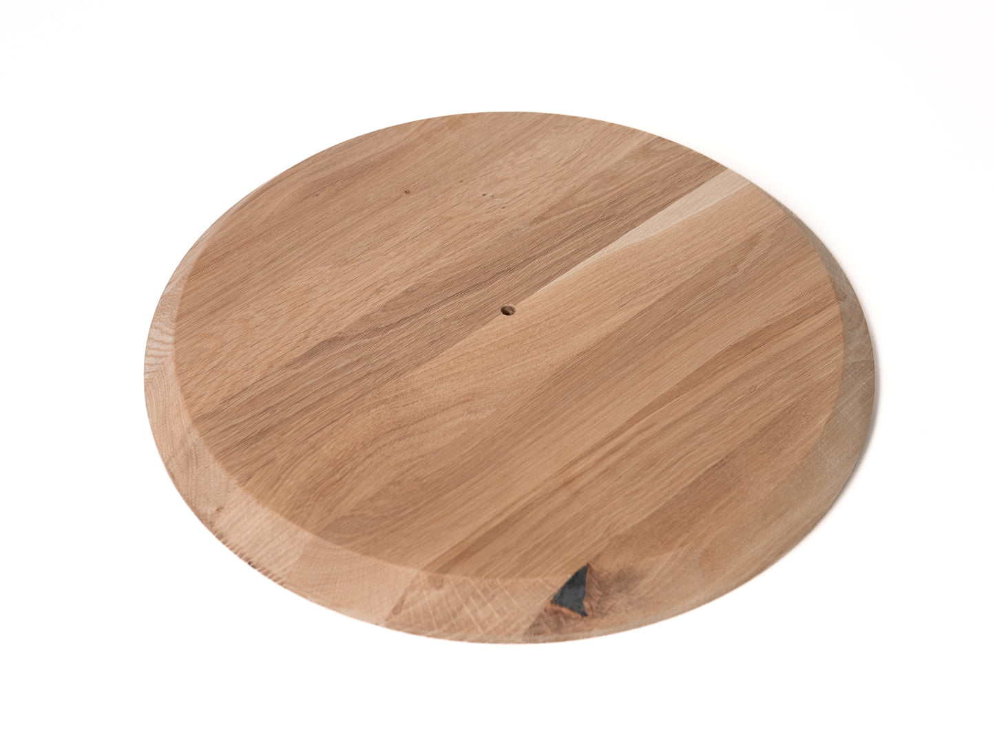 Apaļa masīvkoka Ozola darba virsma Rustic, pilnas lameles, 26 mm, bez virsmas apstrādes, Šveice kante