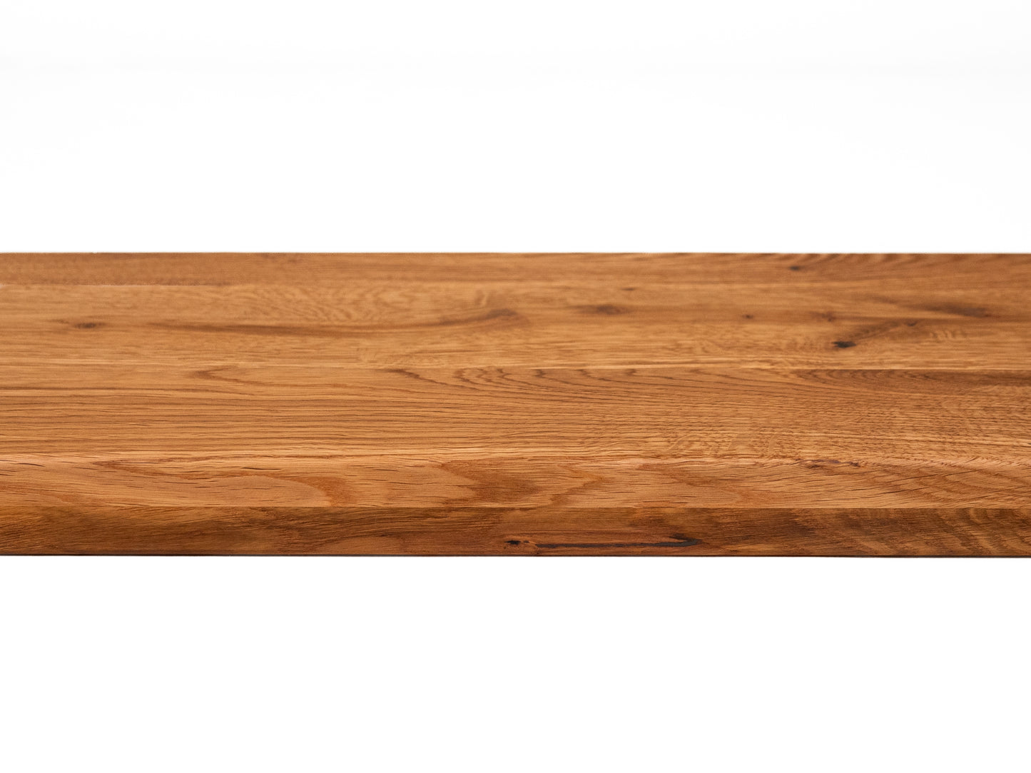 Plaukts, trepju pakāpiens, pretpakāpiens, palodze, Ozols Rustic, pilnas lameles, 40 mm, 2-kārt, Dabīgi eļļots