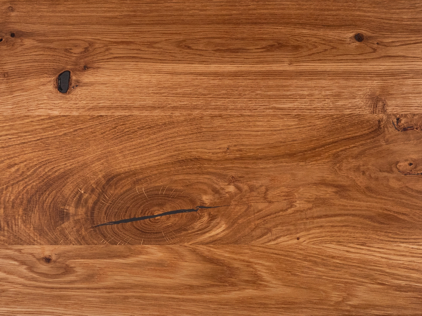 Plaukts, trepju pakāpiens, pretpakāpiens, palodze, Ozols Rustic, pilnas lameles, 40 mm, 2-kārt, Dabīgi eļļots