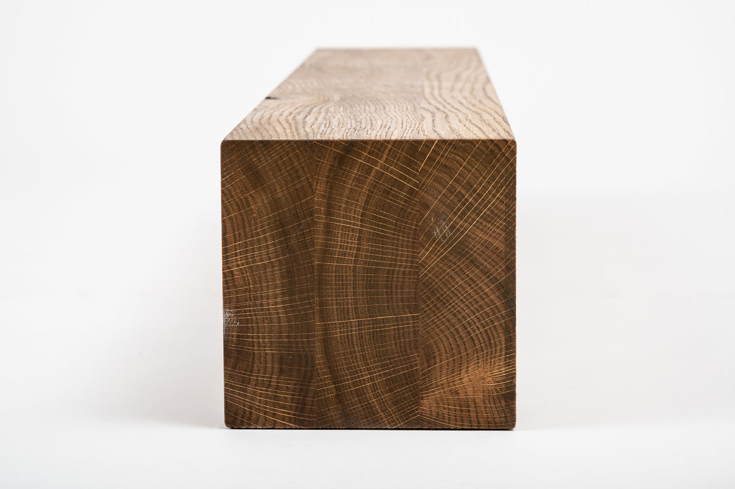 Līmētās ozola koka brusas Rustic 80x80 mm eļļots tonī Antique