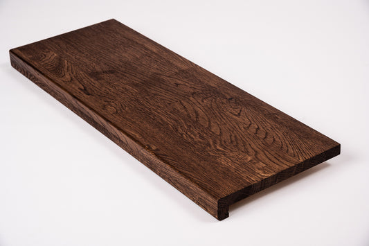 Trepju pakāpiens, palodze, Ozols Rustic, audzētas lameles, 20 mm, eļļots tonī Valrieksts