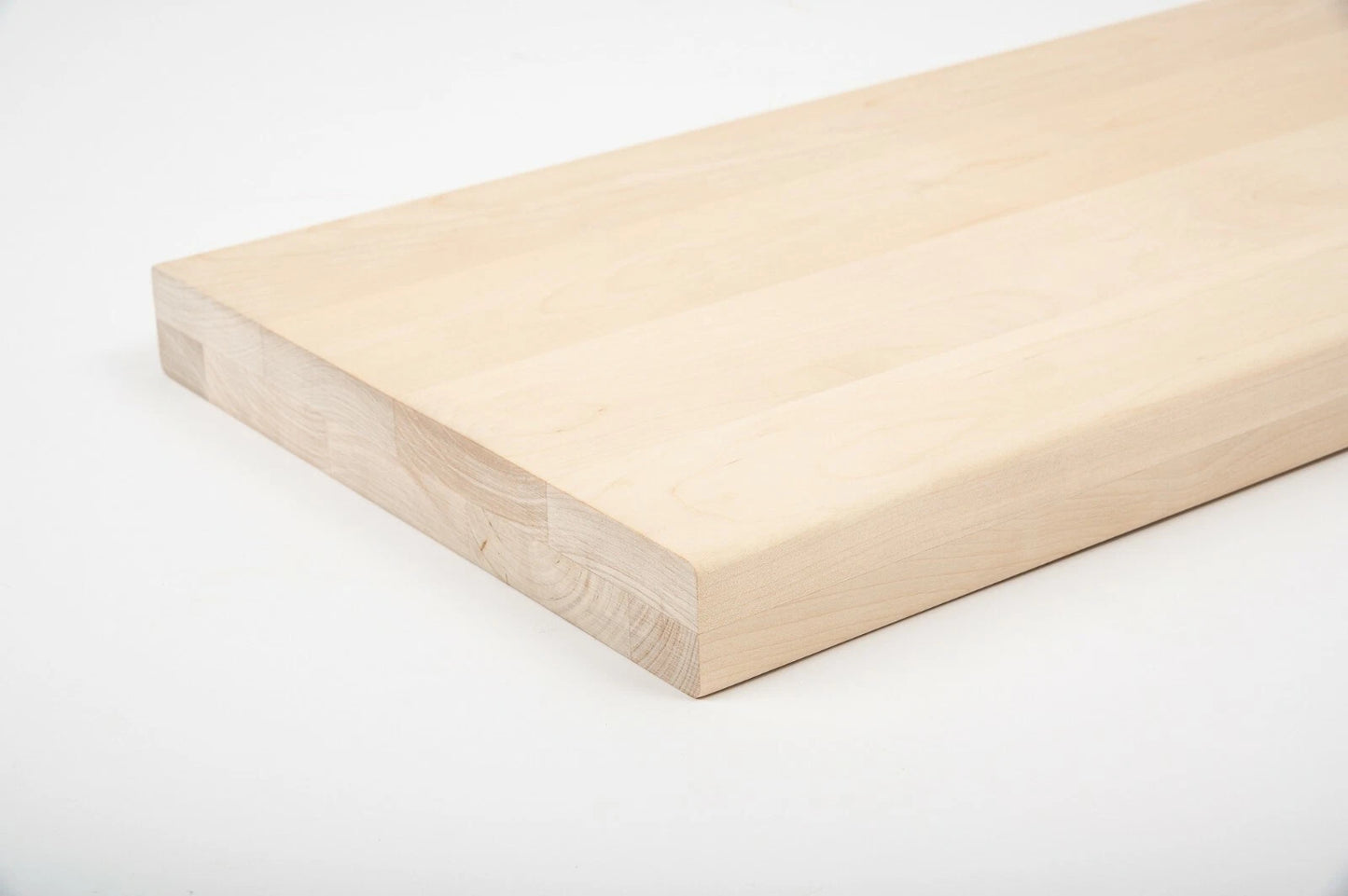 Plaukts, trepju pakāpiens, pretpakāpieni, palodze Bērzs A/B, pilnas lameles,  40 mm, 2 slāņu, bez virsmas apstrādes