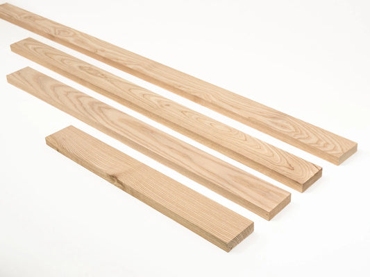 Lamella Ash Select Natur 24x80mm unfinished