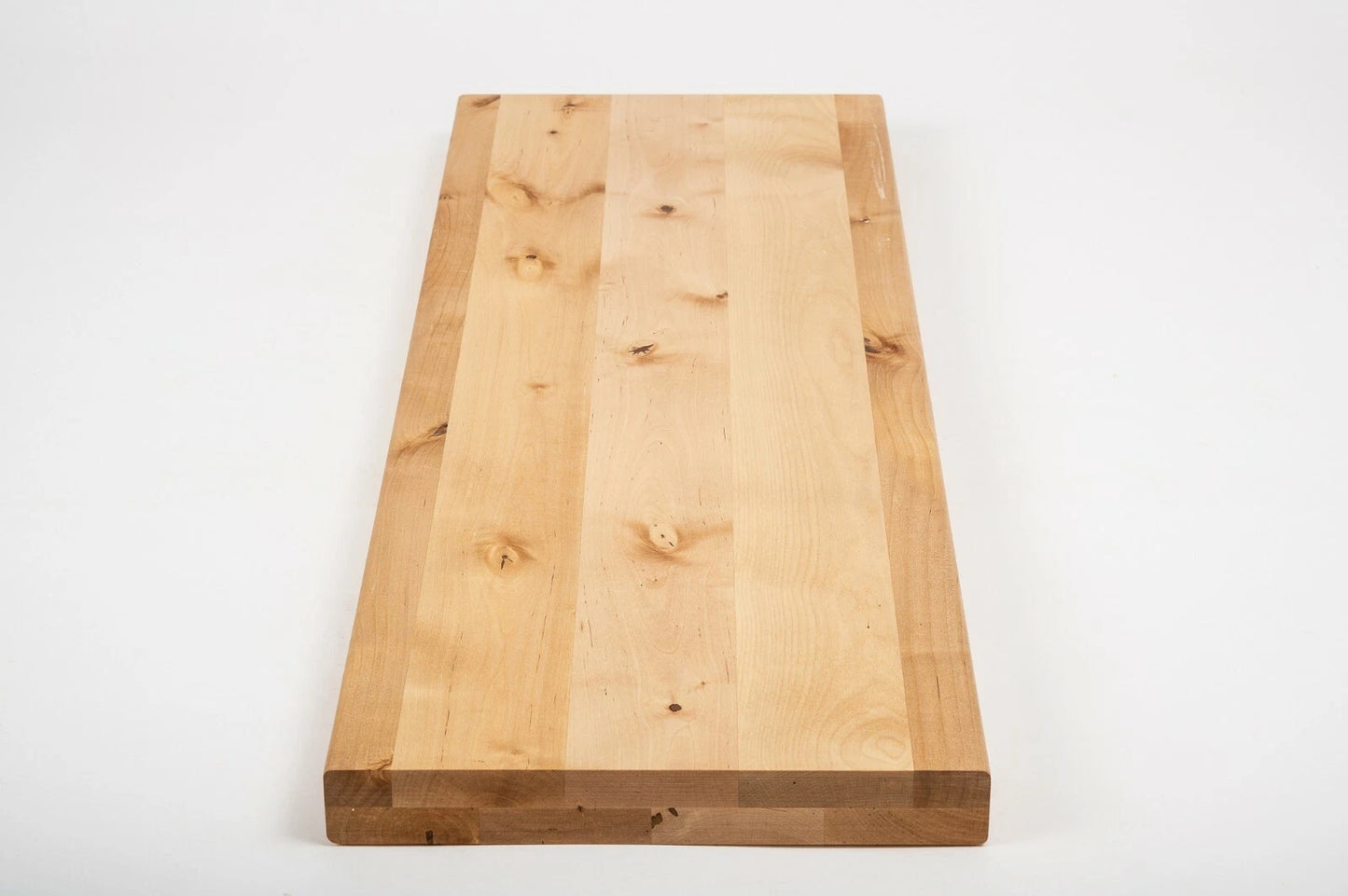 Plaukts, trepju pakāpiens, pretpakāpieni, palodze Bērzs Rustic, pilnas lameles, 40 mm, 2 slāņu, Eļļots ar cietā vaska eļļu, bezkrāsains