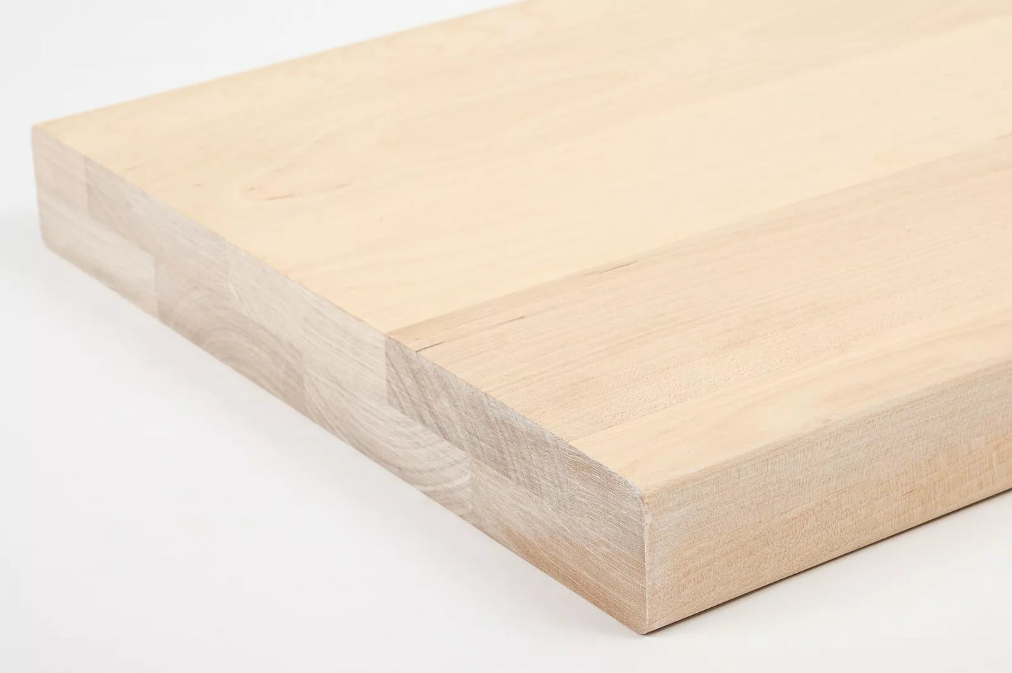 Plaukts, trepju pakāpiens, pretpakāpieni, palodze Bērzs A/B, pilnas lameles,  40 mm, 2 slāņu, Eļļots, tonis Balts