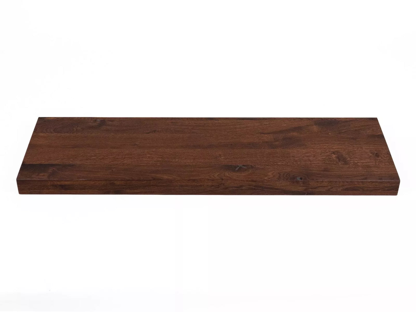 Shelf Stair tread Riser Windowsill Smoked Oak Rustic, full stave lamellas, 52 mm, 3-layer, Natural oil