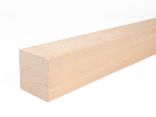 Līmētās bērza koka brusas A/B 70x70 mm bez virsmas apstrādes