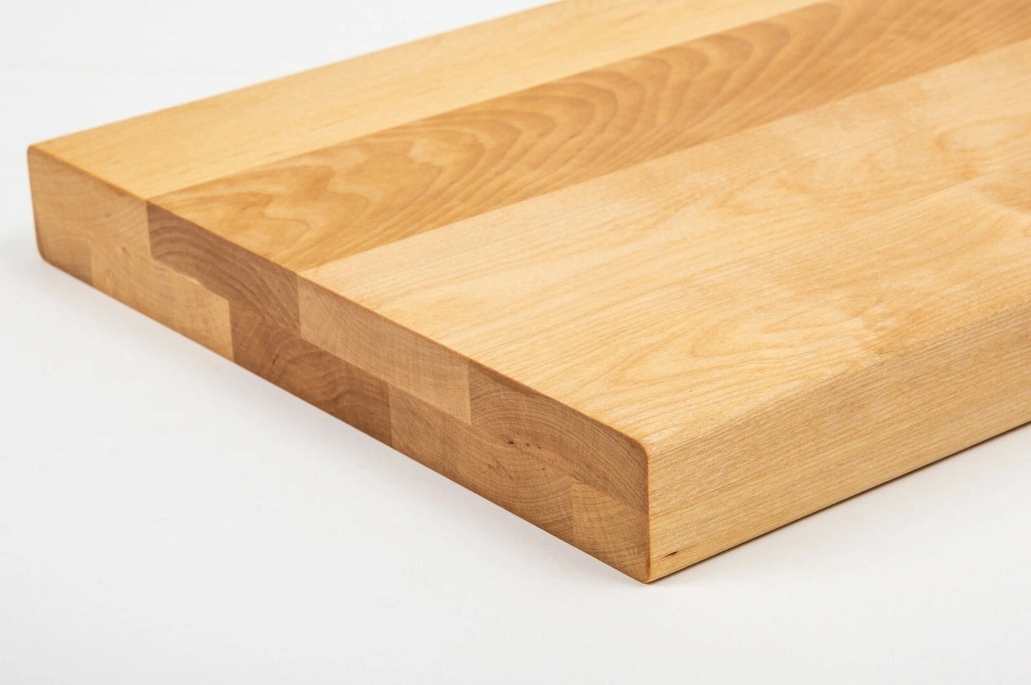 Plaukts, trepju pakāpiens, pretpakāpieni, palodze Bērzs A/B, pilnas lameles,  40 mm, 2 slāņu, Eļļots, tonis Dabīgs