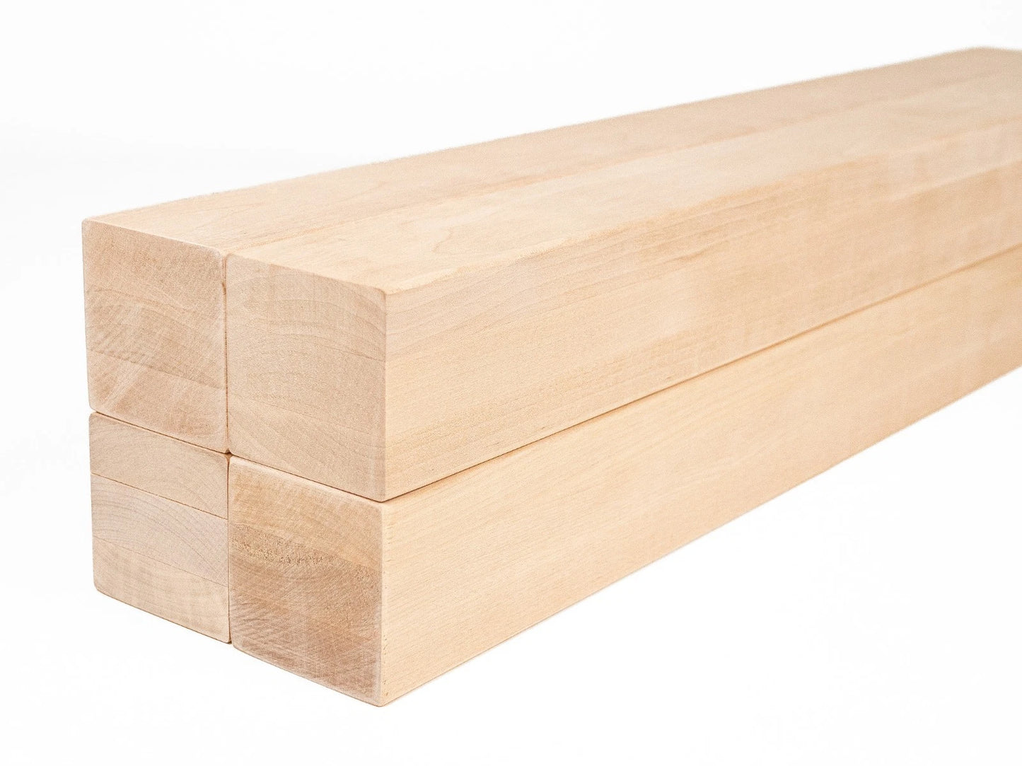 Līmētās bērza koka brusas A/B 70x70 mm bez virsmas apstrādes