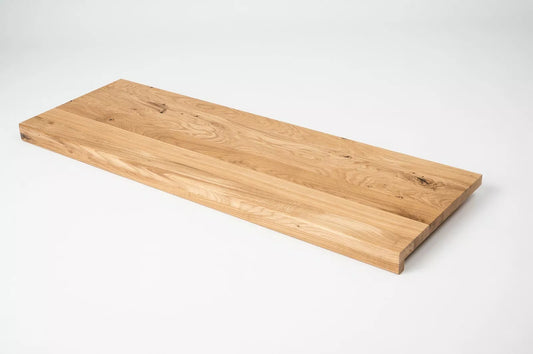 Trepju pakāpiens, palodze, Ozols Rustic, pilnas lameles, 26 mm, eļļots ar cietā vaska eļļu tonī Dabīgi balts