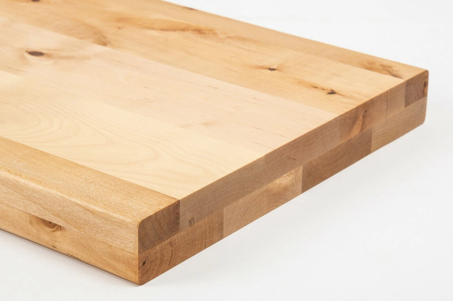 Plaukts, trepju pakāpiens, pretpakāpieni, palodze Bērzs Rustic, pilnas lameles, 40 mm, 2 slāņu, Eļļots ar cietā vaska eļļu, bezkrāsains