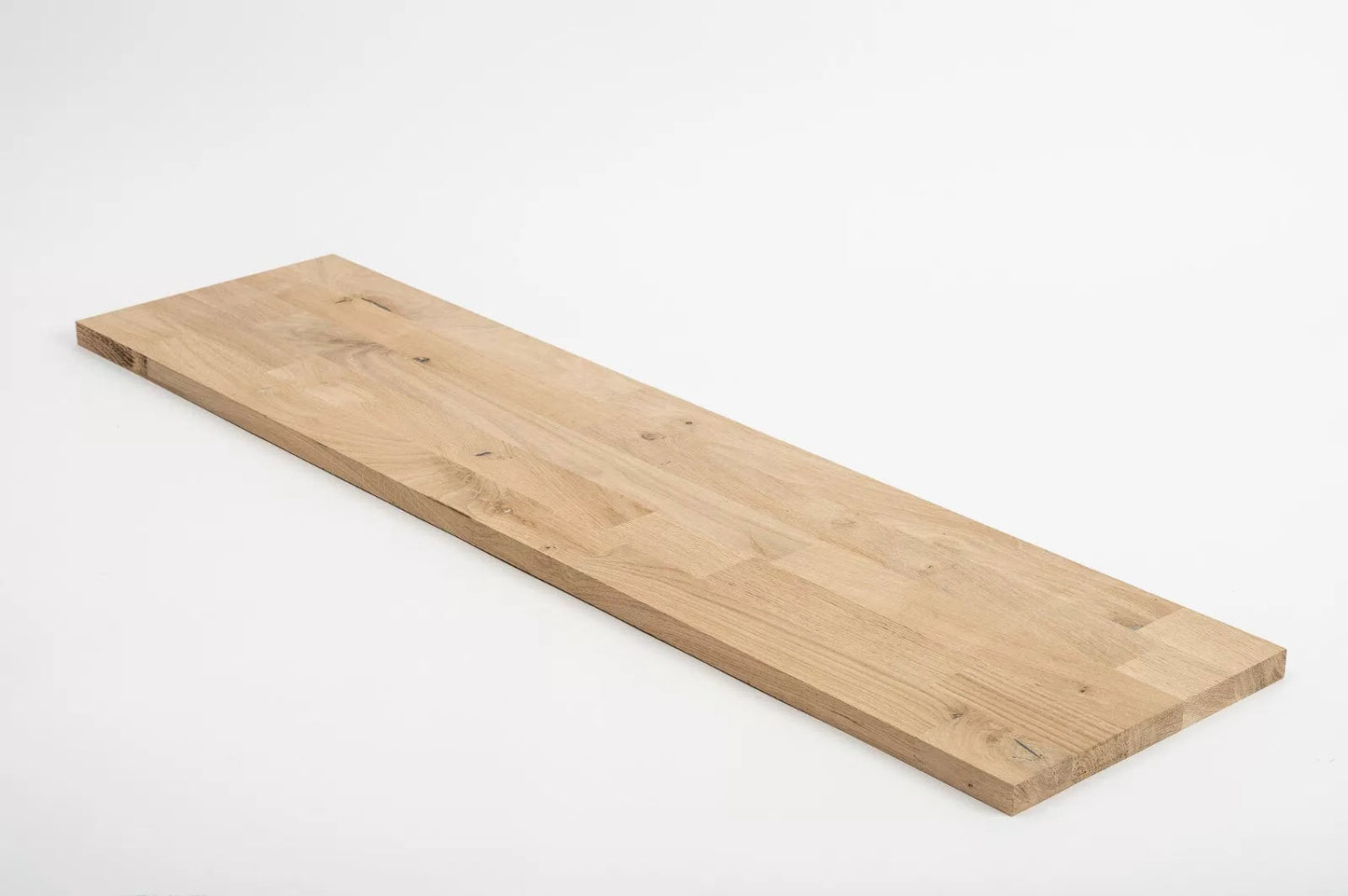 Līmēta masīvkoks plātne DIY Ozols Rustic, audzētas lameles fixētā platumā, 20 mm