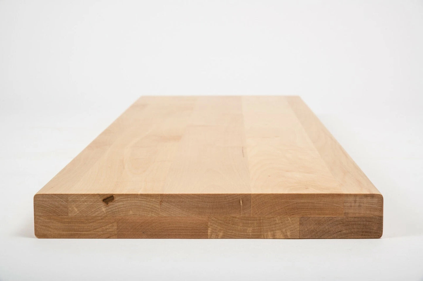 Plaukts, trepju pakāpiens, pretpakāpieni, palodze Bērzs A/B, pilnas lameles,  40 mm, 2 slāņu, Lakots (matēts)