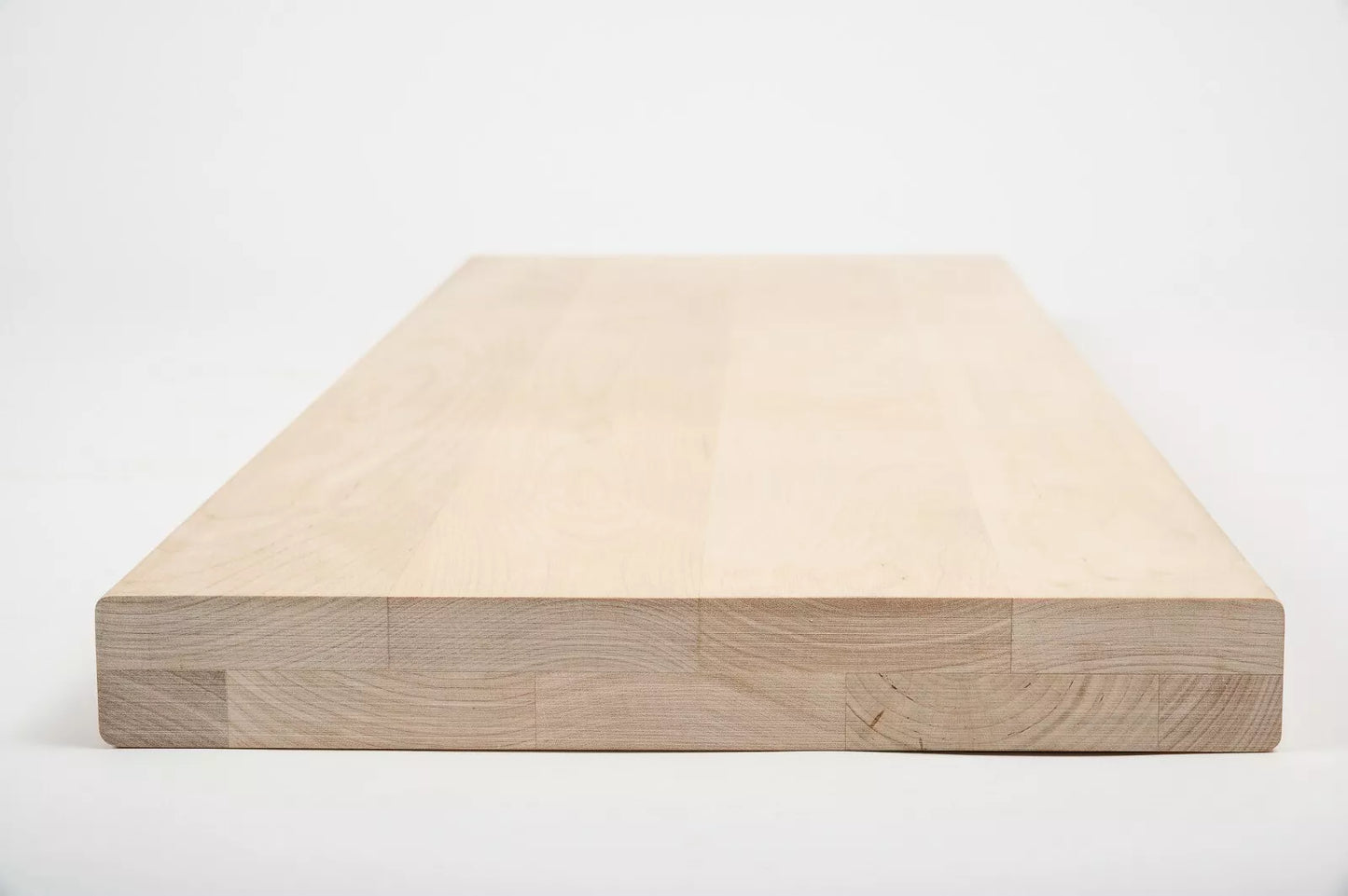 Plaukts, trepju pakāpiens, pretpakāpieni, palodze Bērzs A/B, pilnas lameles,  40 mm, 2 slāņu, bez virsmas apstrādes