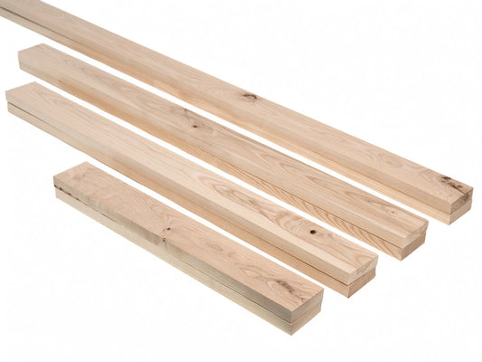 Lamella Ash Rustic 24x80mm unfinished
