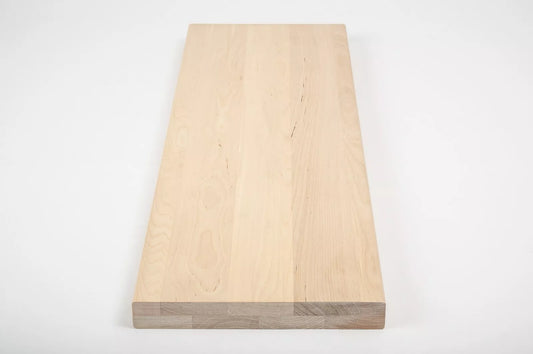 Plaukts, trepju pakāpiens, pretpakāpieni, palodze Bērzs A/B, pilnas lameles,  40 mm, 2 slāņu, Eļļots, tonis Balts