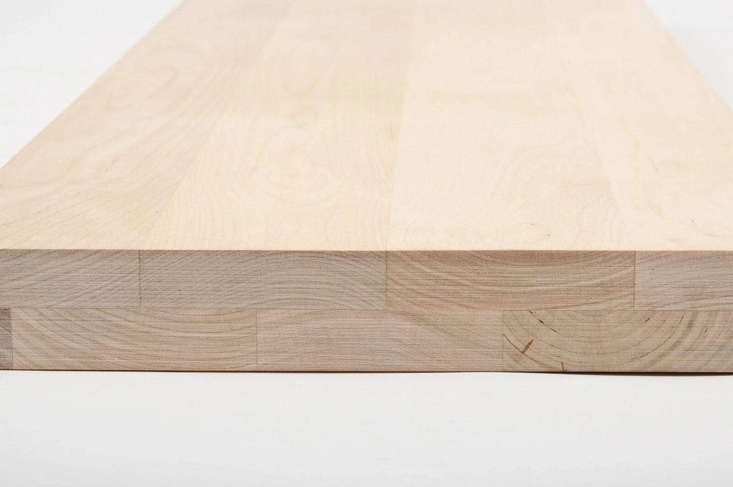 Plaukts, trepju pakāpiens, pretpakāpieni, palodze Bērzs A/B, pilnas lameles,  40 mm, 2 slāņu, bez virsmas apstrādes