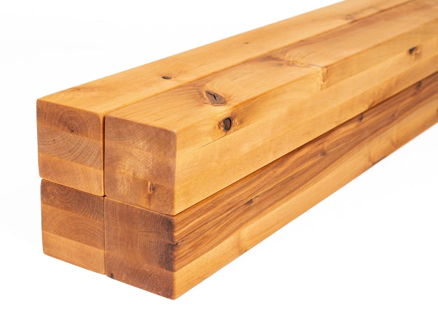 Līmētās bērza koka brusas Rustic 70x70 mm dabīgi eļļots