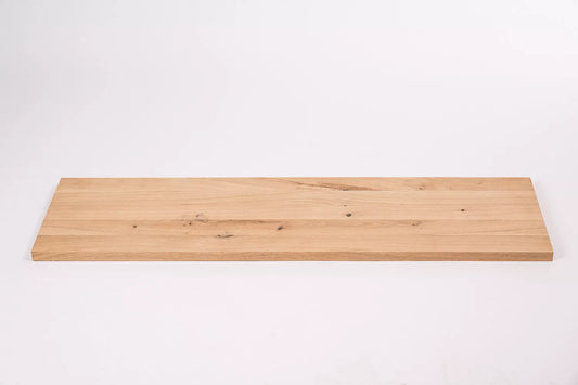 Līmēta masīvkoks plātne DIY Ozols Rustic, pilnas lameles fixētā platumā, 26mm